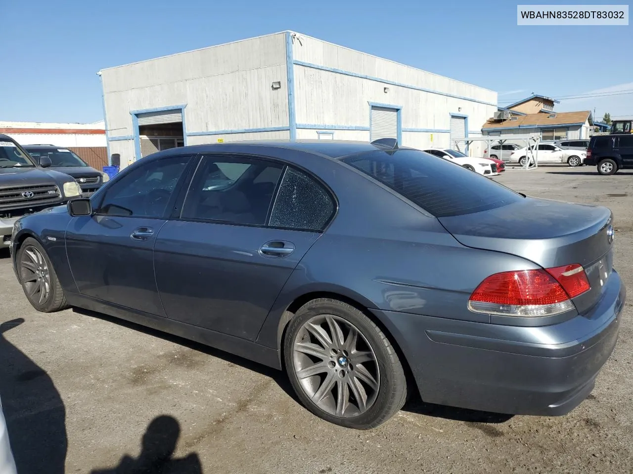 2008 BMW 750 Li VIN: WBAHN83528DT83032 Lot: 78329564