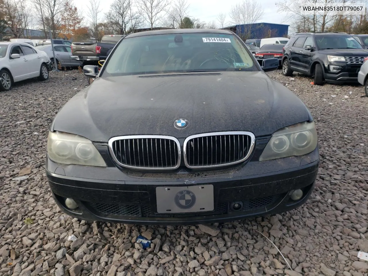 2008 BMW 750 Li VIN: WBAHN83518DT79067 Lot: 79141404