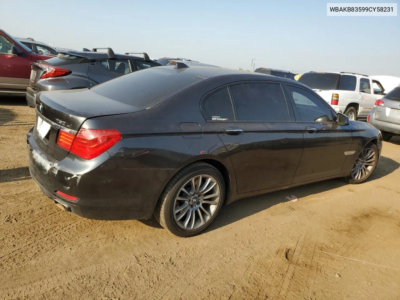 2009 BMW 750 Li VIN: WBAKB83599CY58231 Lot: 65440054