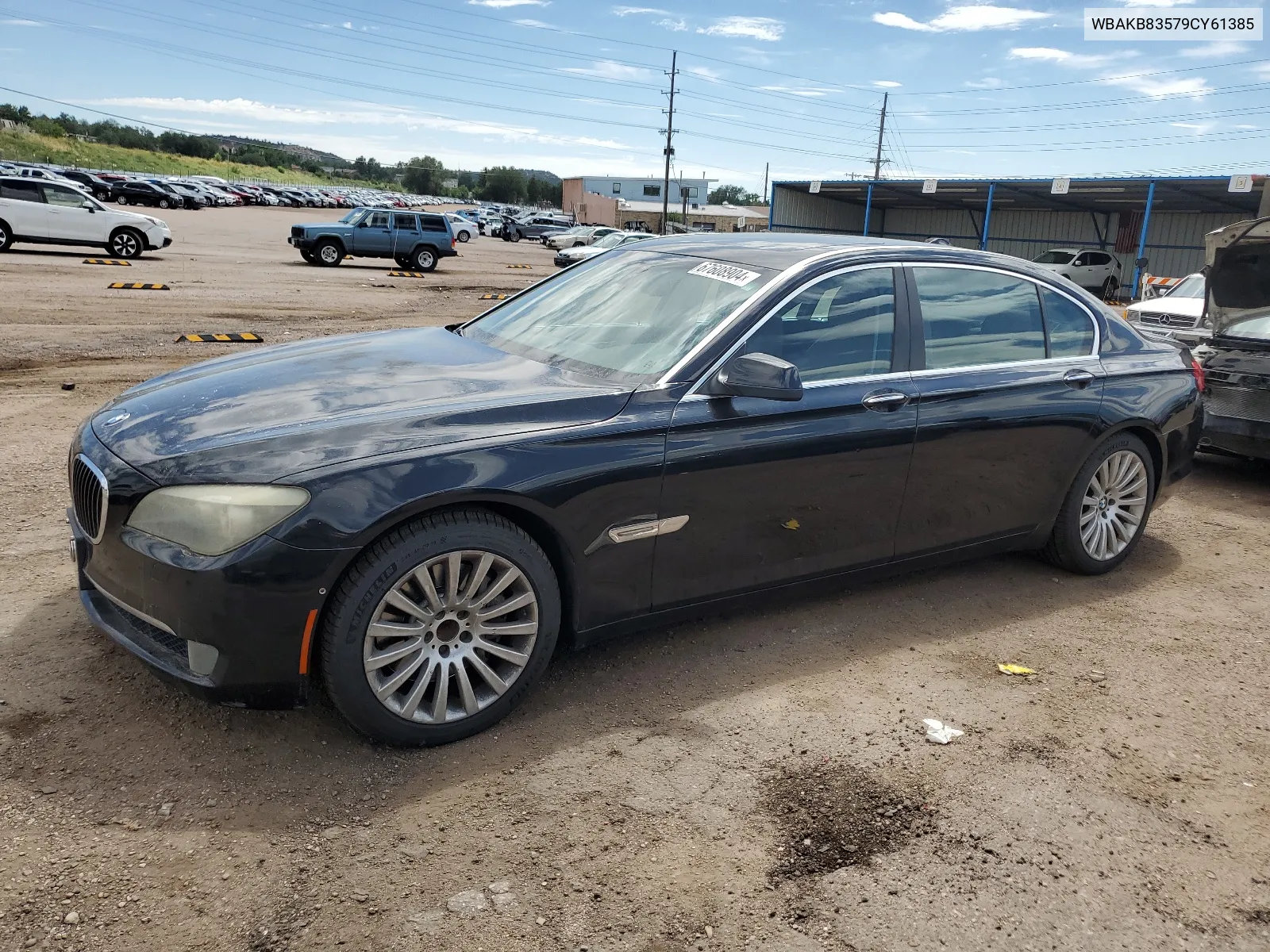 WBAKB83579CY61385 2009 BMW 750 Li