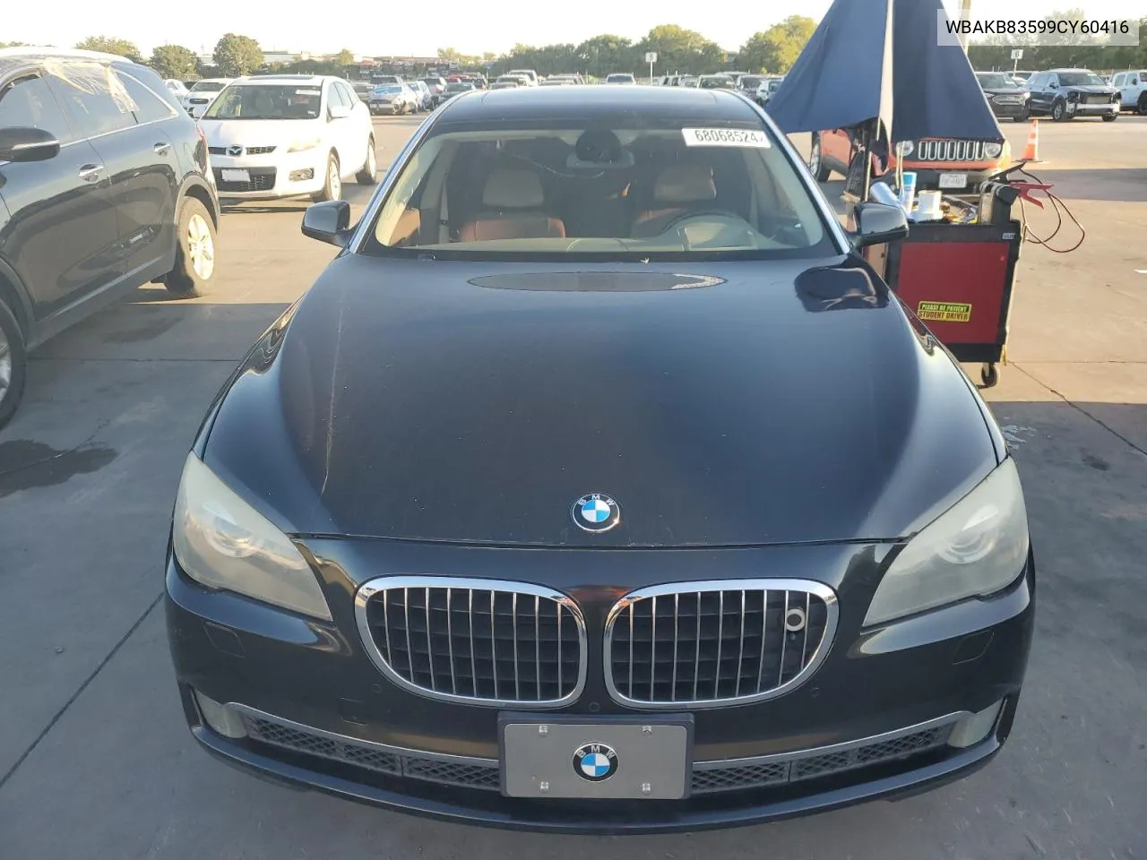 2009 BMW 750 Li VIN: WBAKB83599CY60416 Lot: 68068524