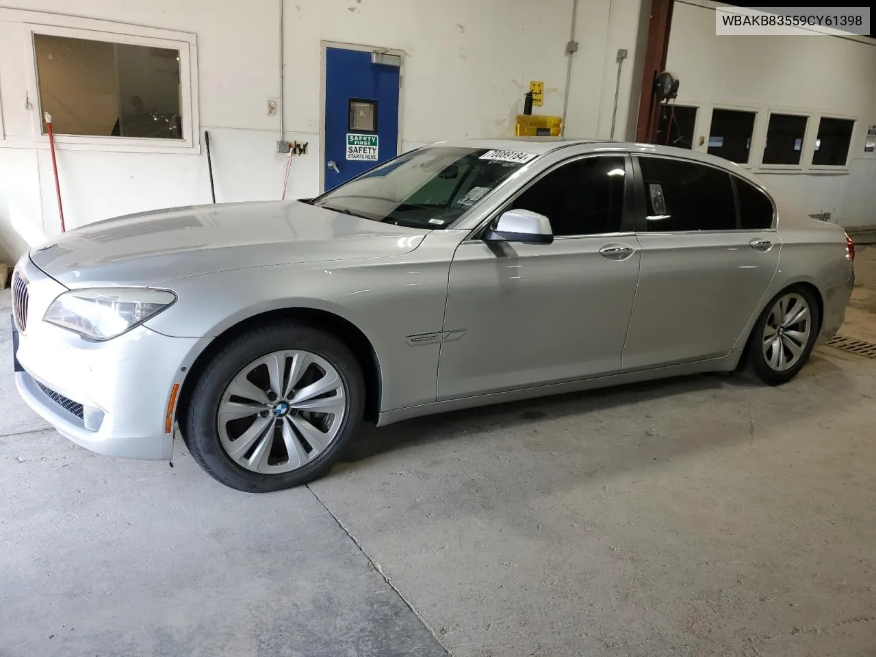 2009 BMW 750 Li VIN: WBAKB83559CY61398 Lot: 70089184