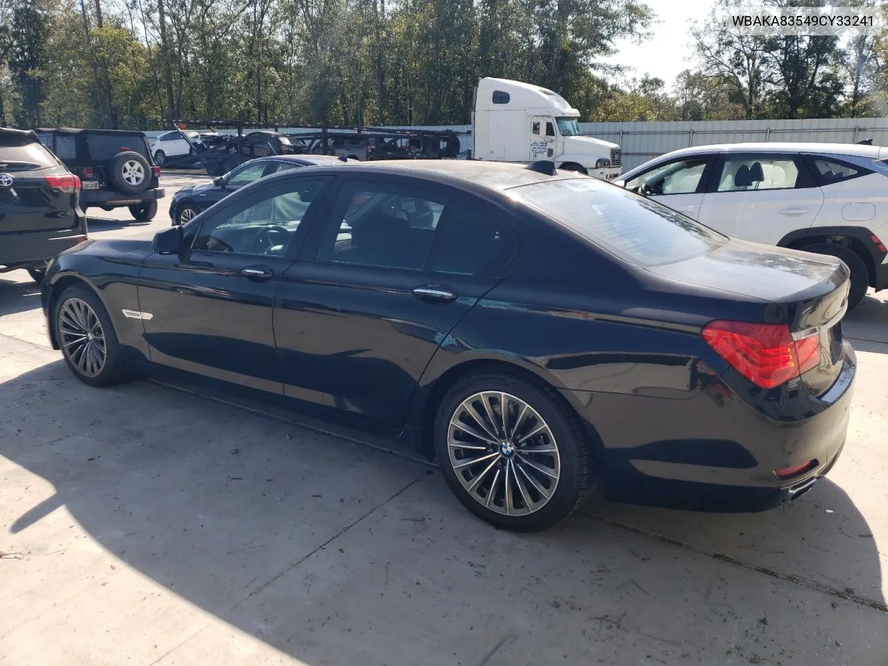 2009 BMW 750 I VIN: WBAKA83549CY33241 Lot: 75237884