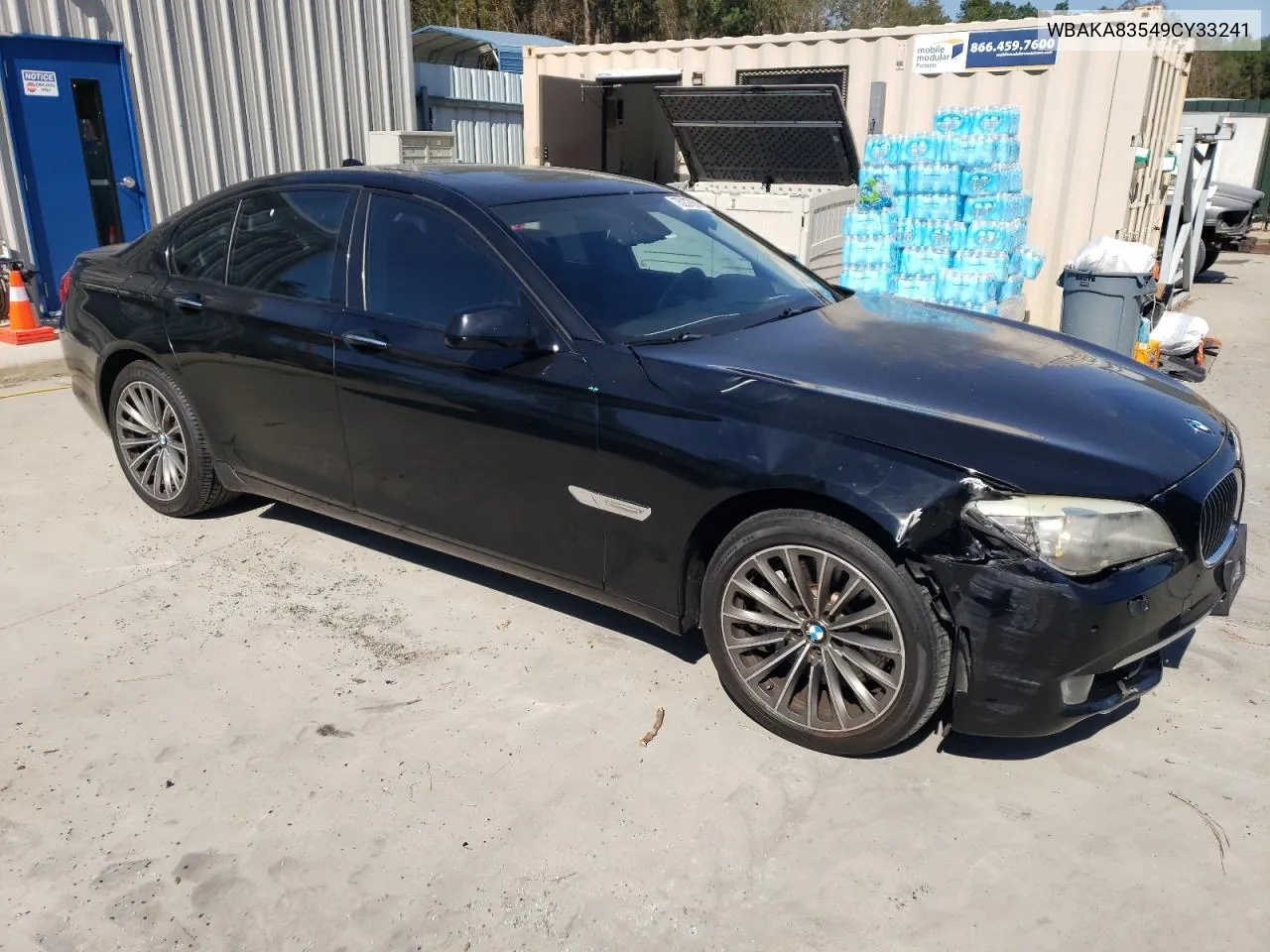 2009 BMW 750 I VIN: WBAKA83549CY33241 Lot: 75237884