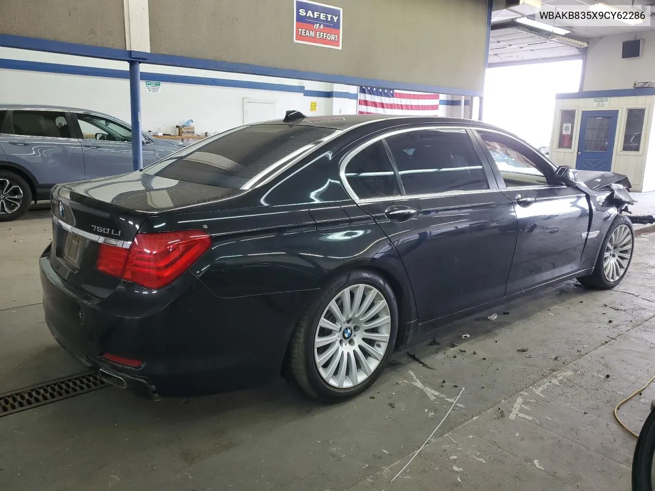 2009 BMW 750 Li VIN: WBAKB835X9CY62286 Lot: 76035974