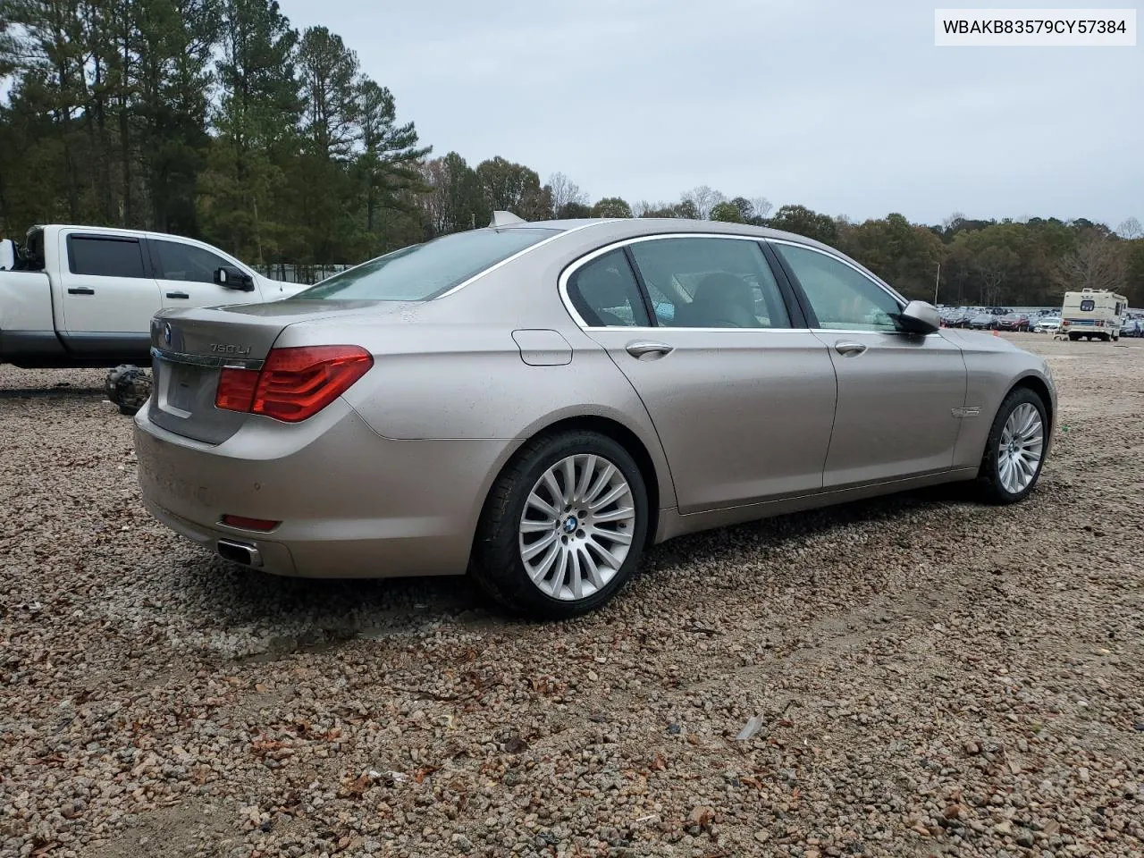 2009 BMW 750 Li VIN: WBAKB83579CY57384 Lot: 80707184