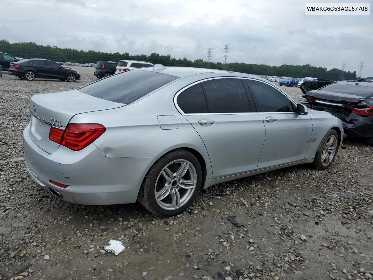 2010 BMW 750 I xDrive VIN: WBAKC6C53ACL67708 Lot: 64478834