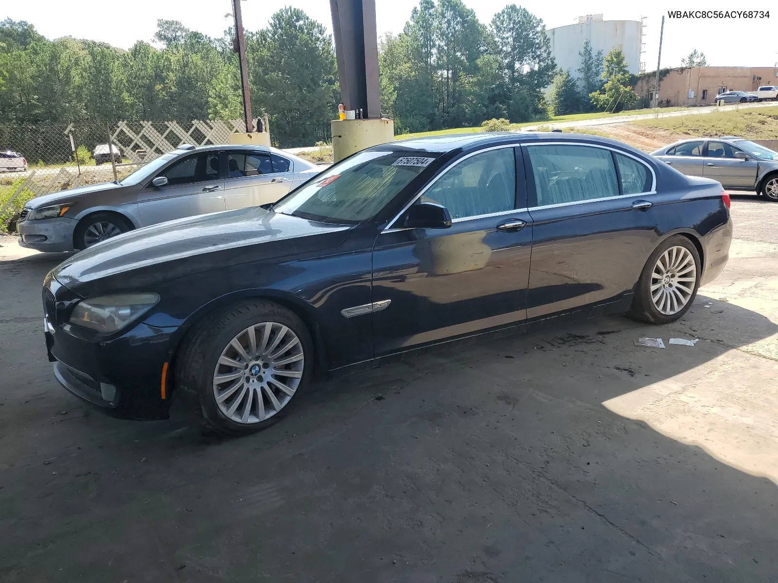 2010 BMW 750 Li xDrive VIN: WBAKC8C56ACY68734 Lot: 67507504