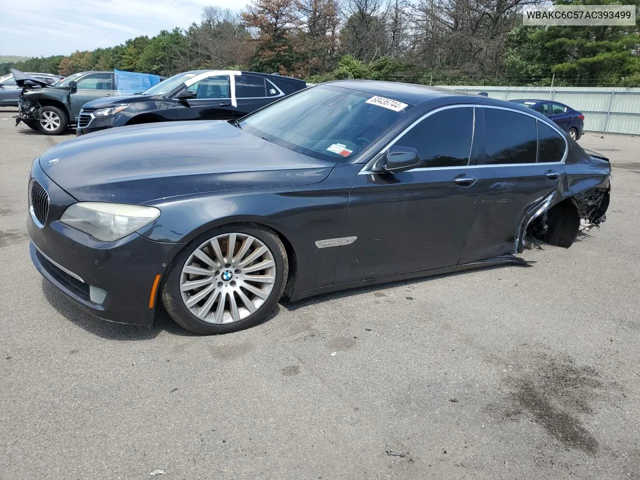 2010 BMW 750 I xDrive VIN: WBAKC6C57AC393499 Lot: 68436744