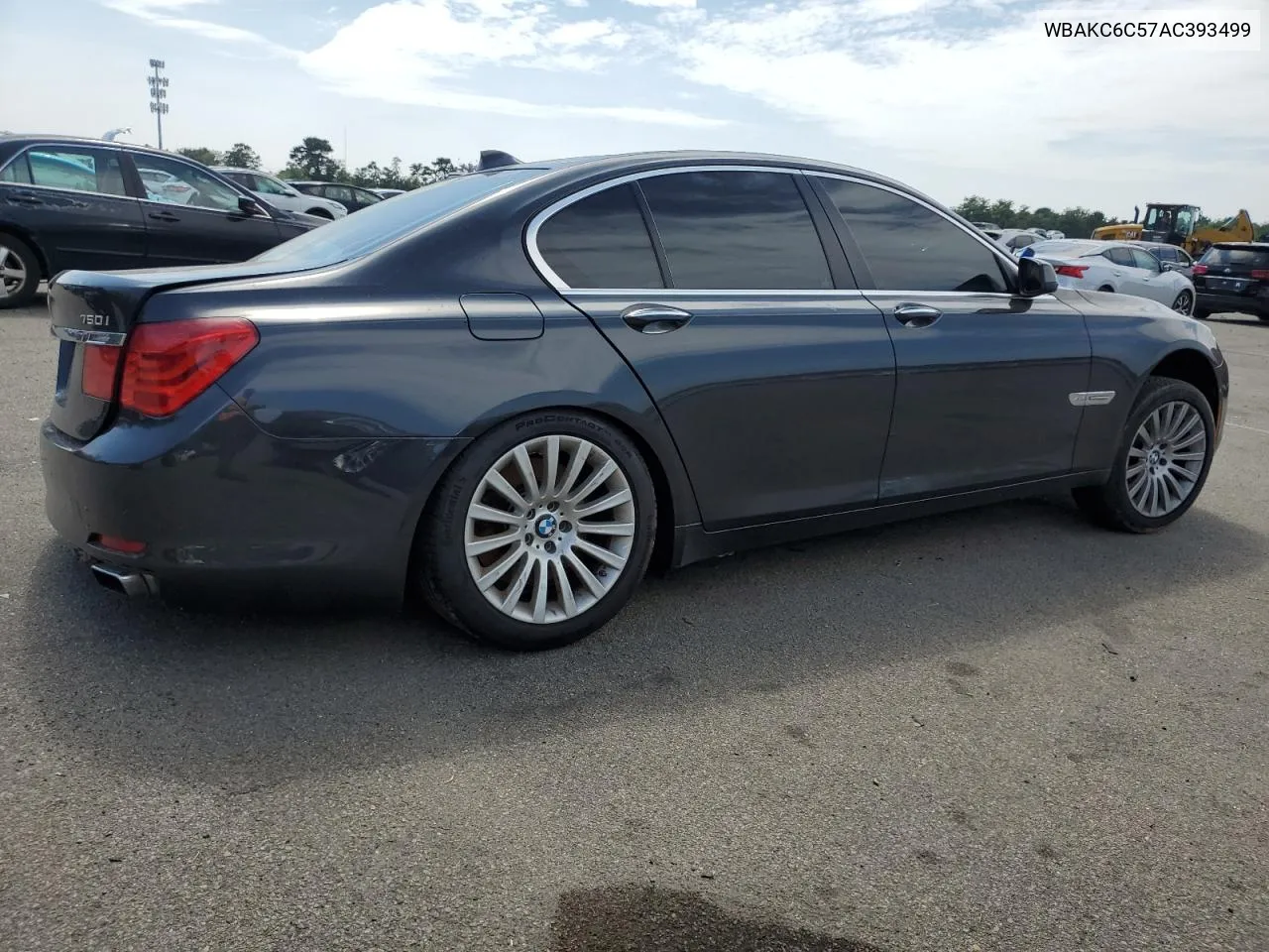 2010 BMW 750 I xDrive VIN: WBAKC6C57AC393499 Lot: 68436744