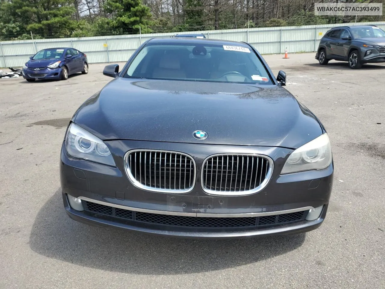 2010 BMW 750 I xDrive VIN: WBAKC6C57AC393499 Lot: 68436744