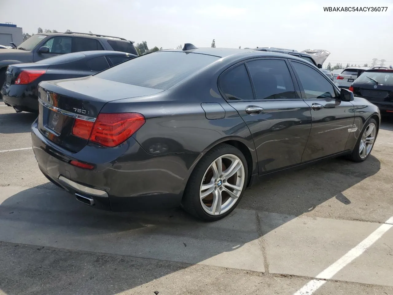 WBAKA8C54ACY36077 2010 BMW 750 I