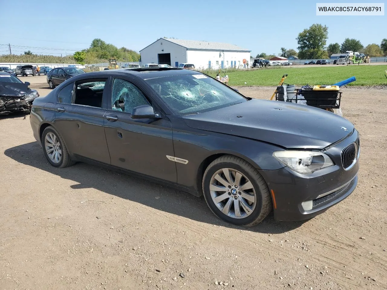 2010 BMW 750 Li xDrive VIN: WBAKC8C57ACY68791 Lot: 74768084