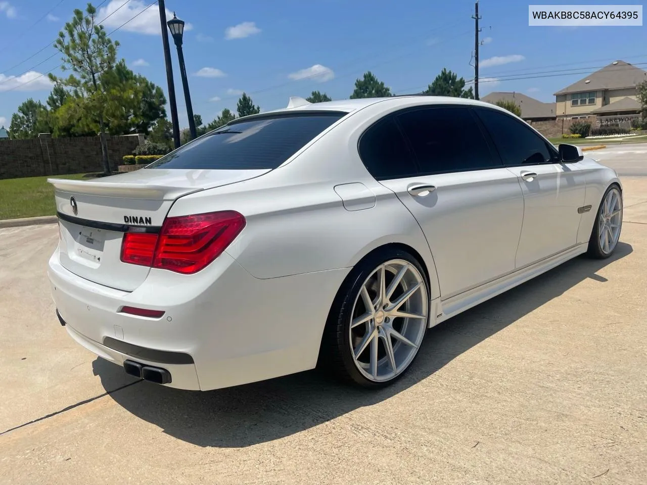 2010 BMW 750 Li VIN: WBAKB8C58ACY64395 Lot: 76207074