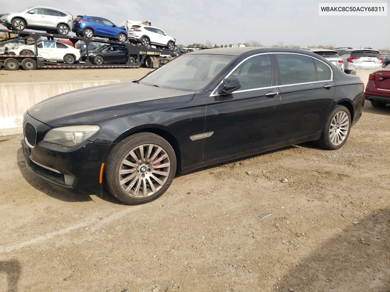 2010 BMW 750 Li xDrive VIN: WBAKC8C50ACY68311 Lot: 78288754