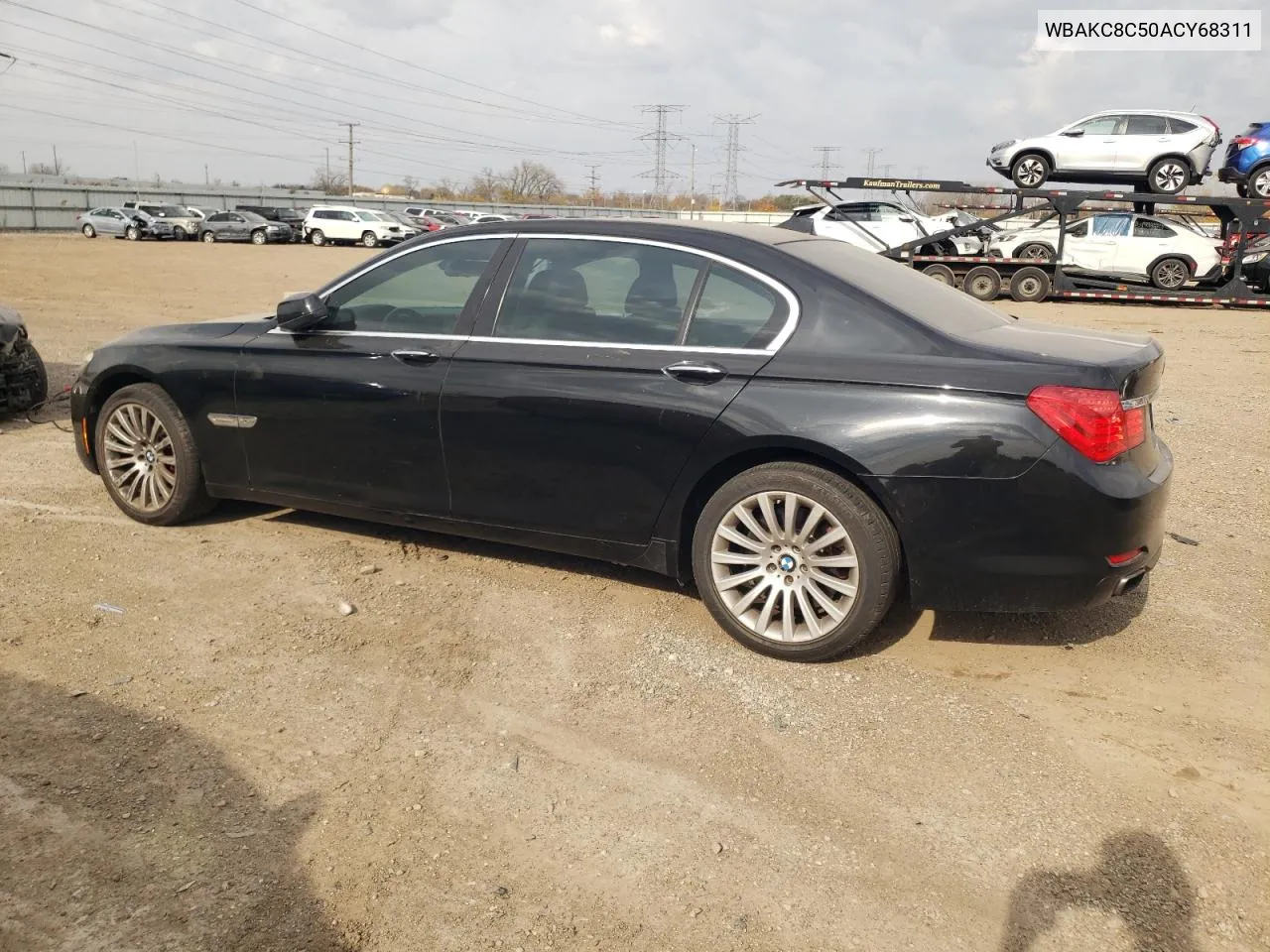 2010 BMW 750 Li xDrive VIN: WBAKC8C50ACY68311 Lot: 78288754