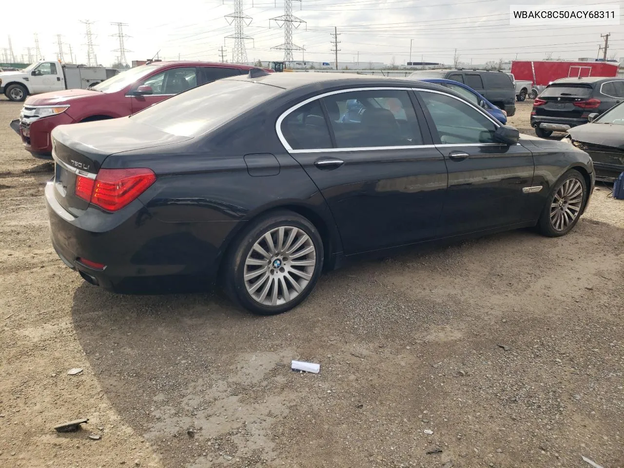 2010 BMW 750 Li xDrive VIN: WBAKC8C50ACY68311 Lot: 78288754