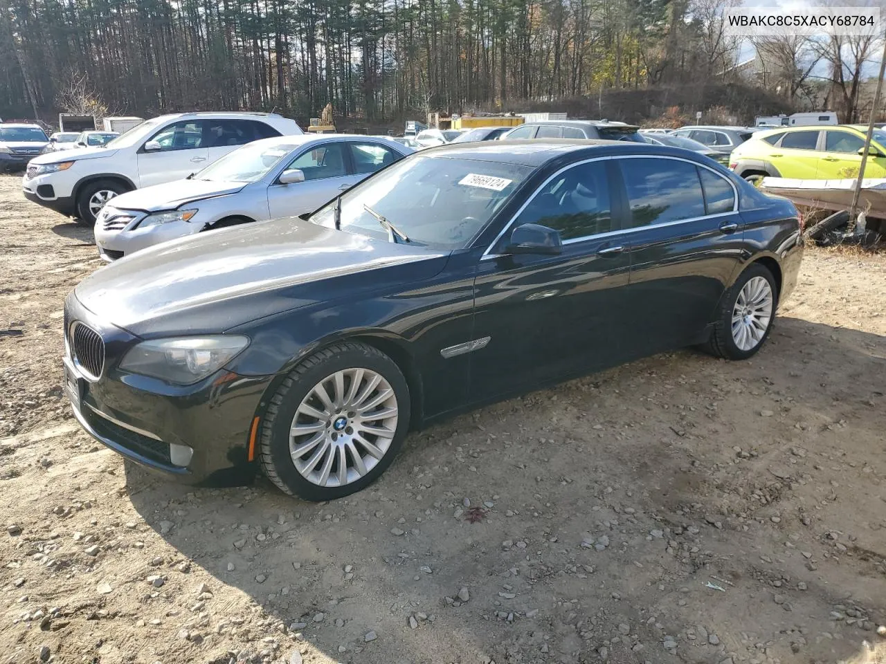 2010 BMW 750 Li xDrive VIN: WBAKC8C5XACY68784 Lot: 79669124