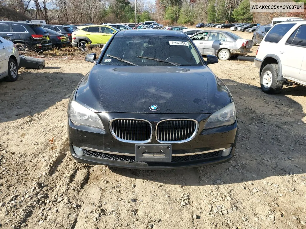 2010 BMW 750 Li xDrive VIN: WBAKC8C5XACY68784 Lot: 79669124