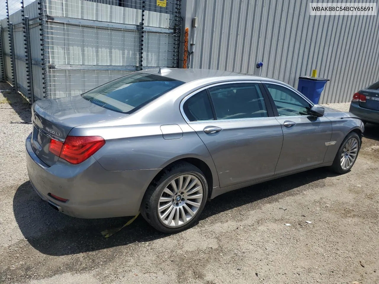 2011 BMW 750 Li VIN: WBAKB8C54BCY65691 Lot: 61159534