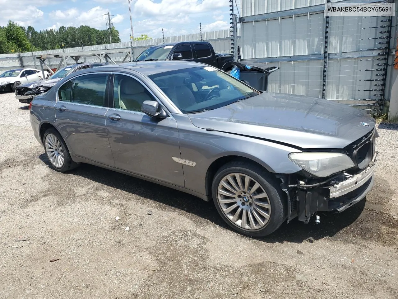 2011 BMW 750 Li VIN: WBAKB8C54BCY65691 Lot: 61159534