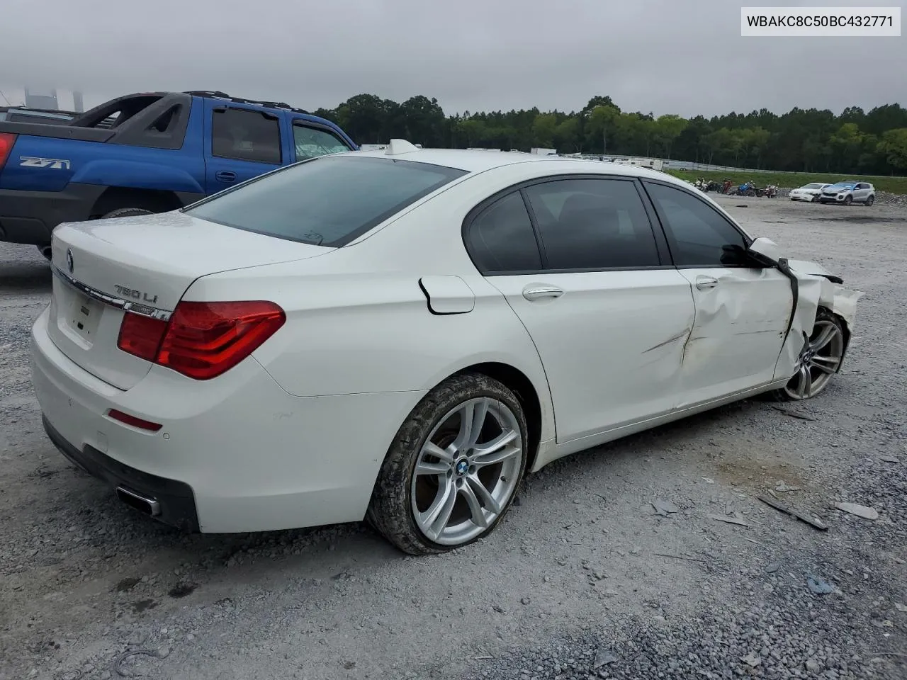 WBAKC8C50BC432771 2011 BMW 750 Lxi