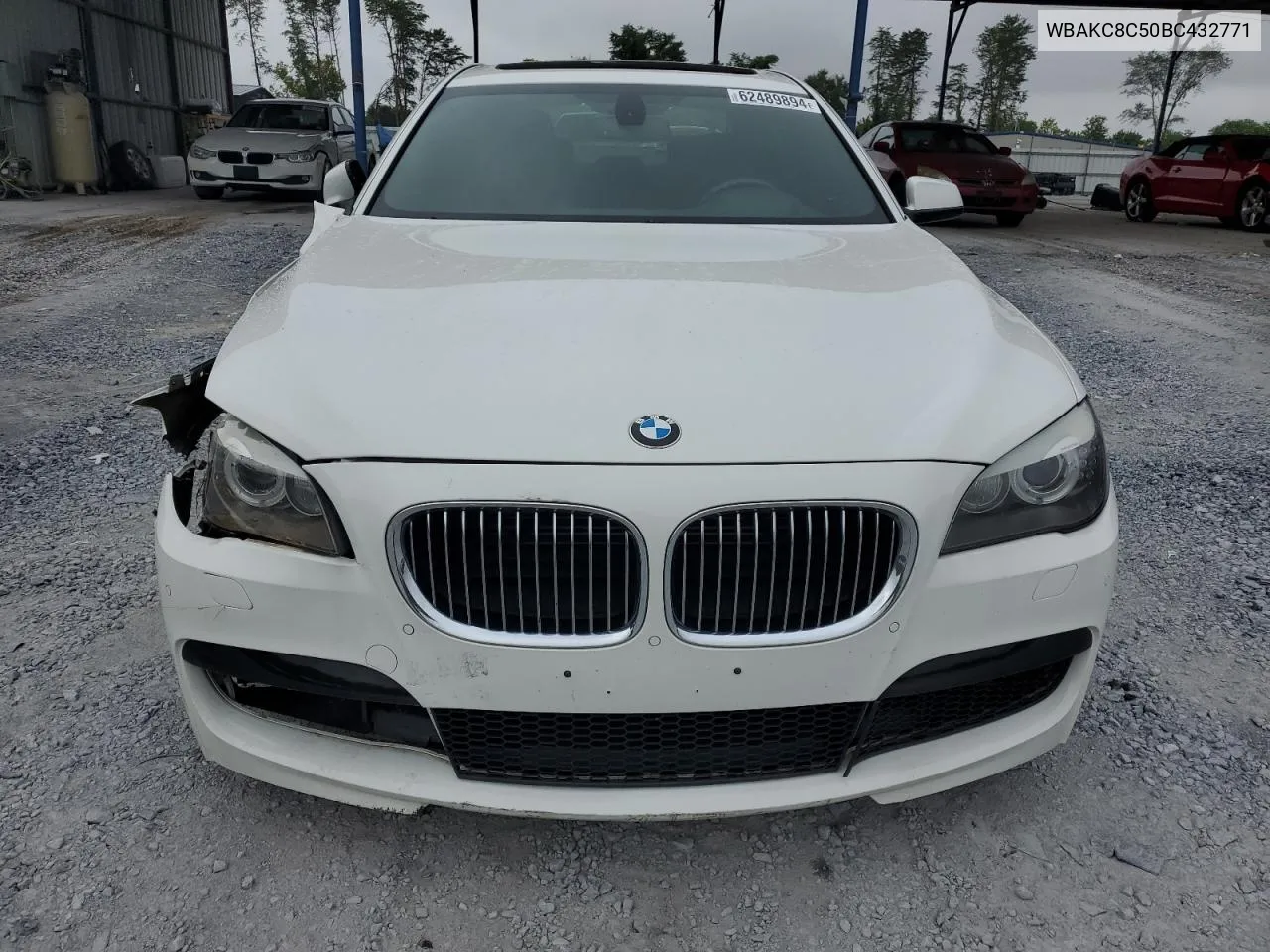 2011 BMW 750 Lxi VIN: WBAKC8C50BC432771 Lot: 62489894