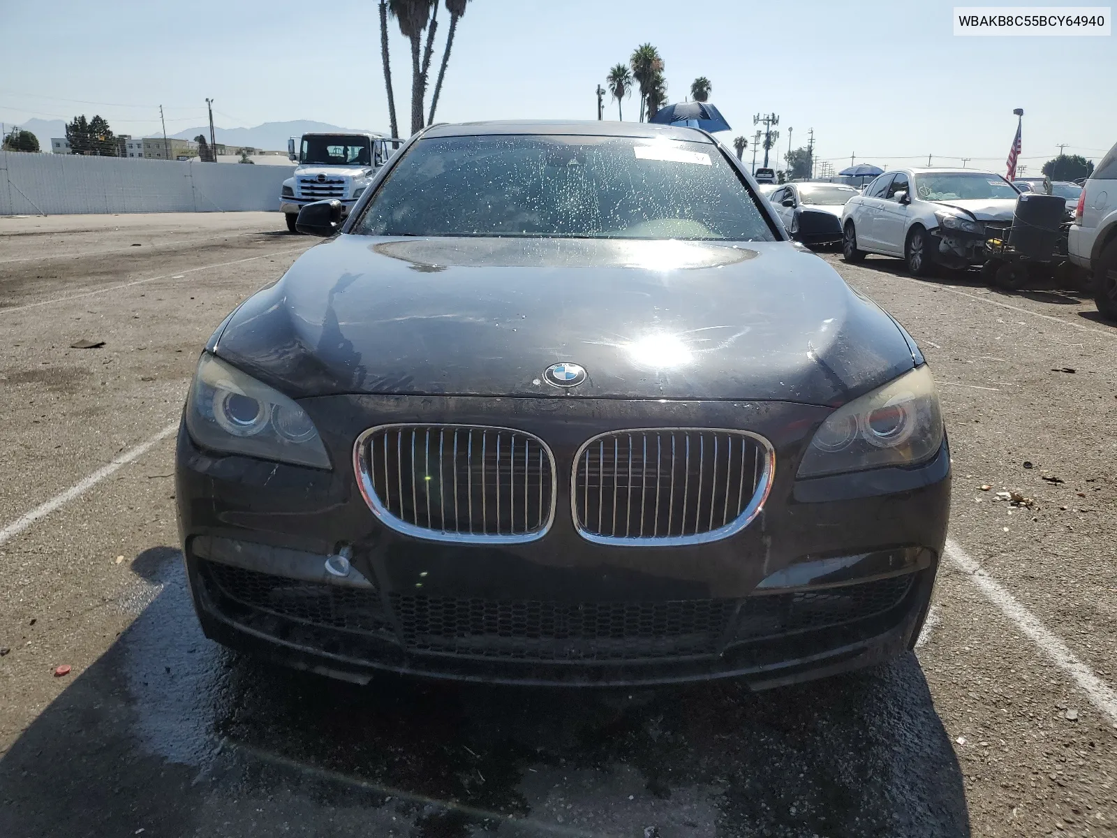 2011 BMW 750 Li VIN: WBAKB8C55BCY64940 Lot: 65255414