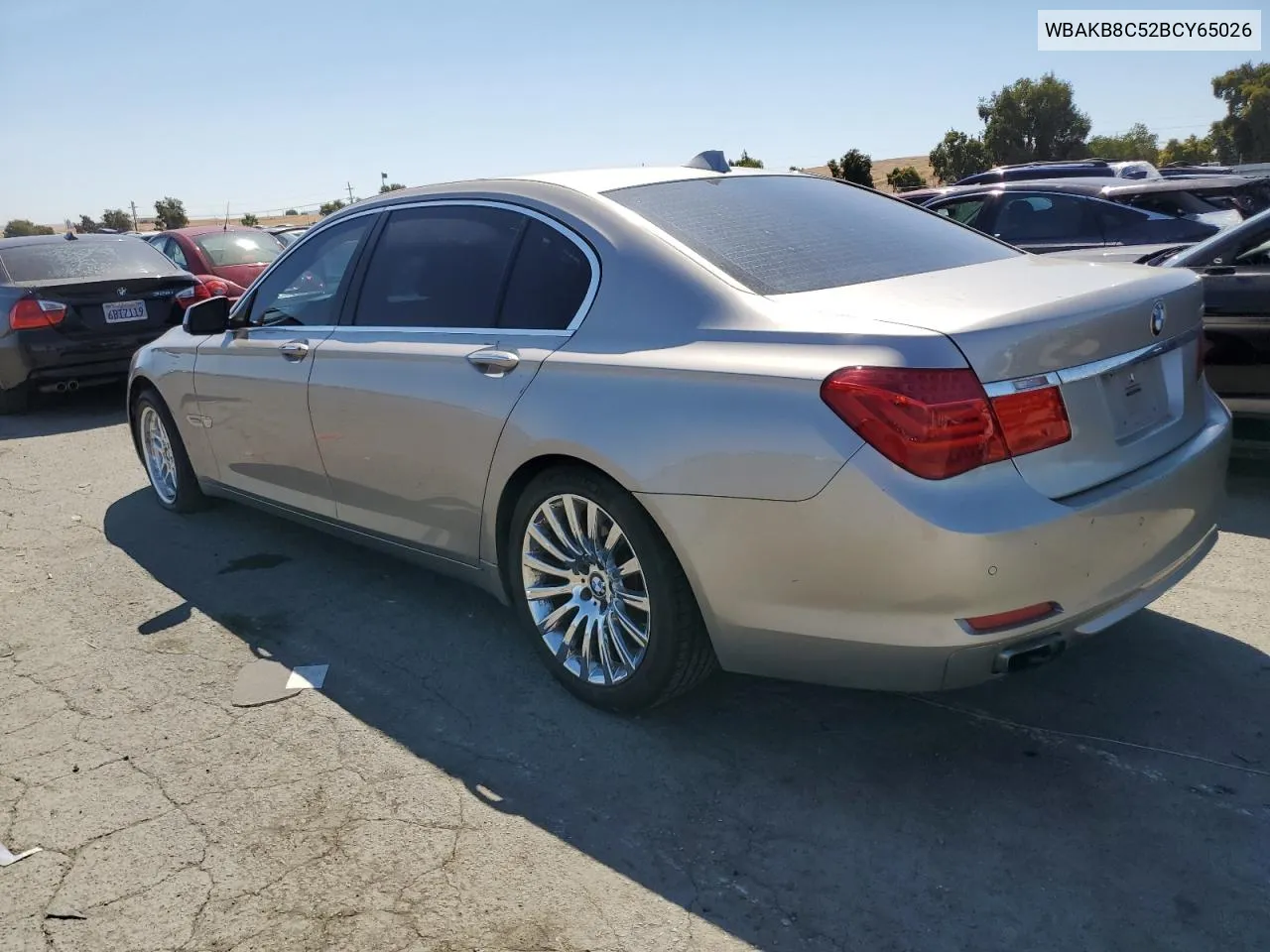 WBAKB8C52BCY65026 2011 BMW 750 Li