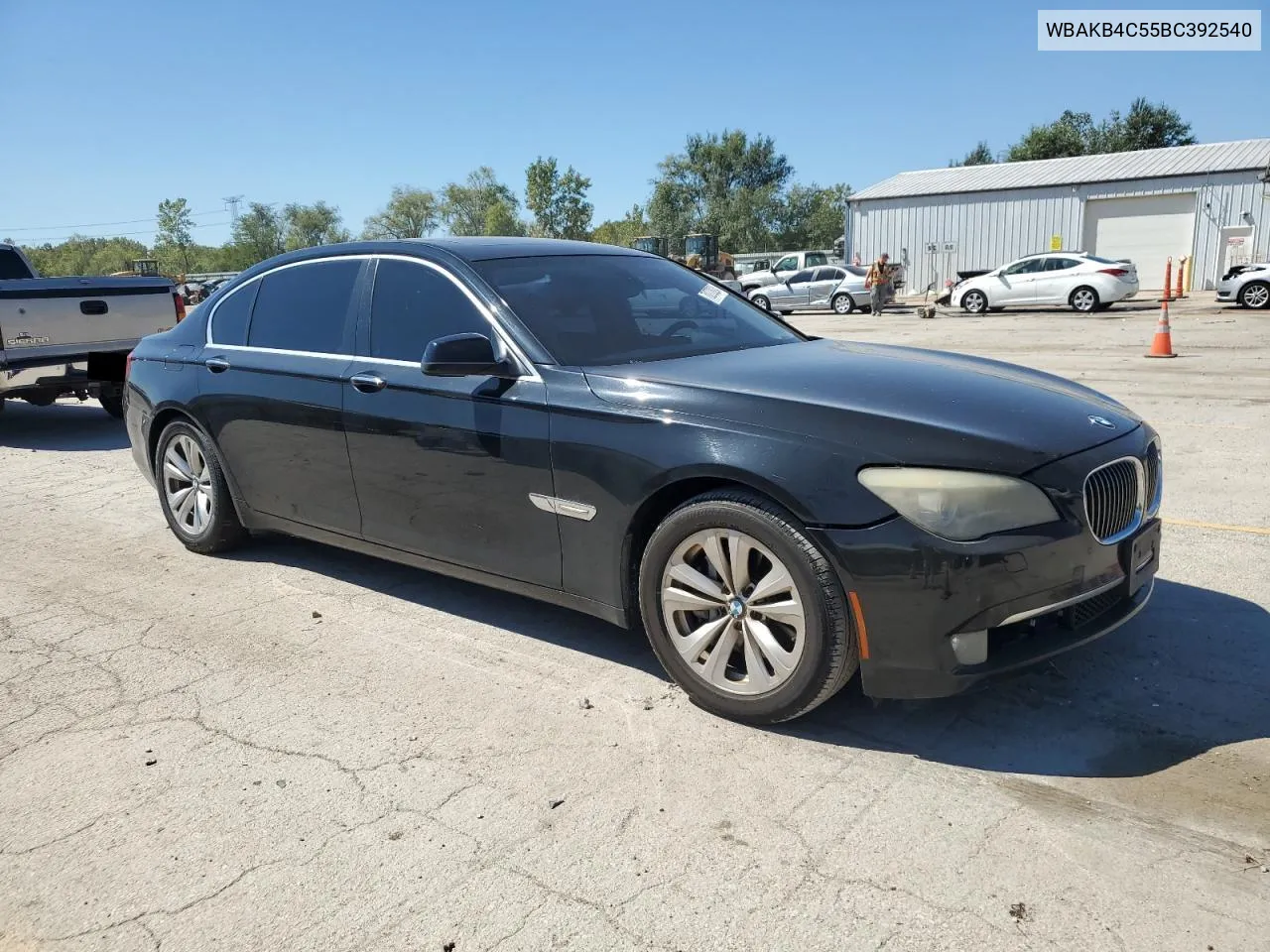 WBAKB4C55BC392540 2011 BMW 740 Li