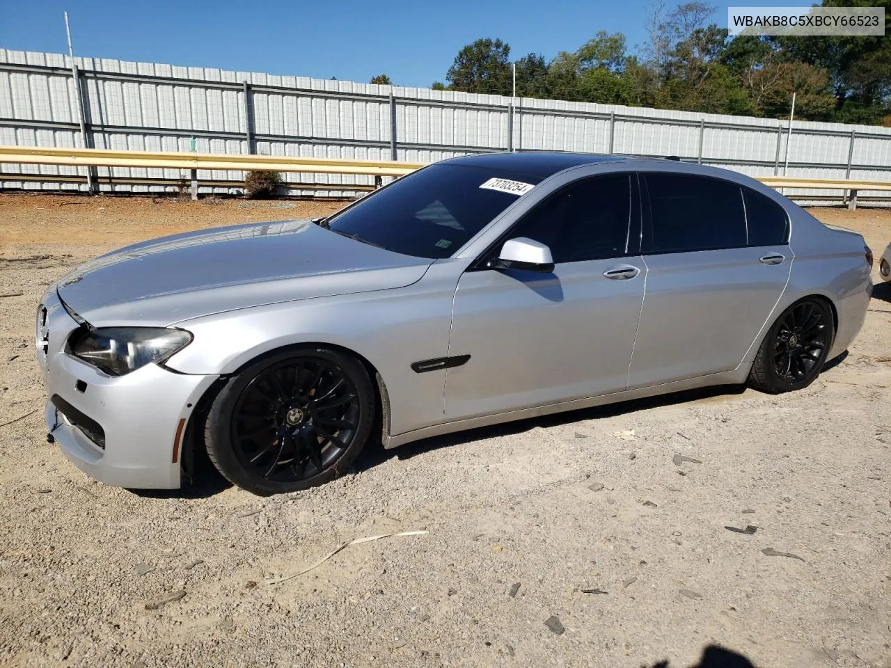 2011 BMW 750 Li VIN: WBAKB8C5XBCY66523 Lot: 73703254