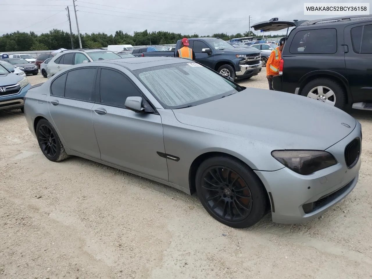 2011 BMW 750 I VIN: WBAKA8C52BCY36158 Lot: 74919544