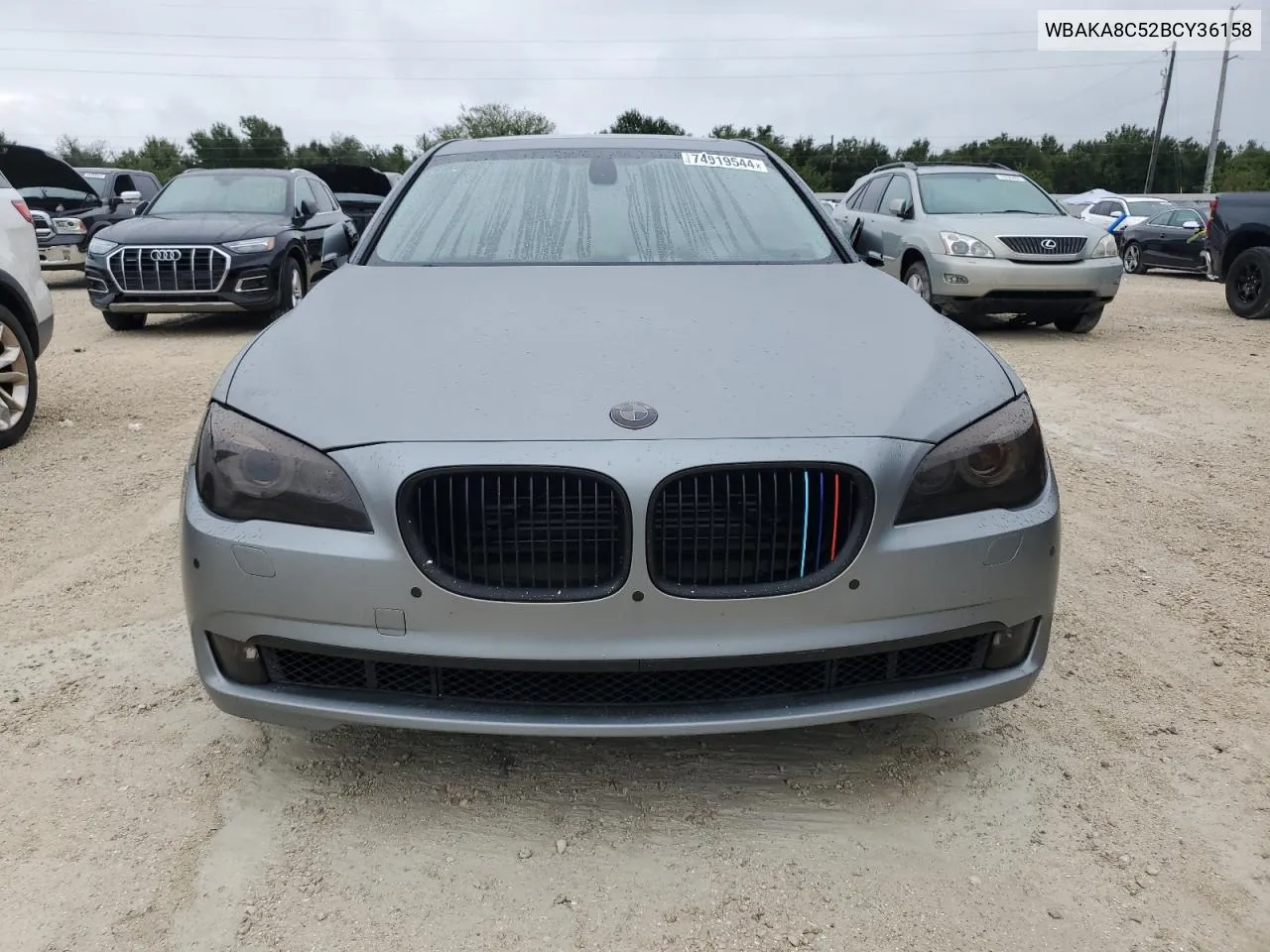 2011 BMW 750 I VIN: WBAKA8C52BCY36158 Lot: 74919544