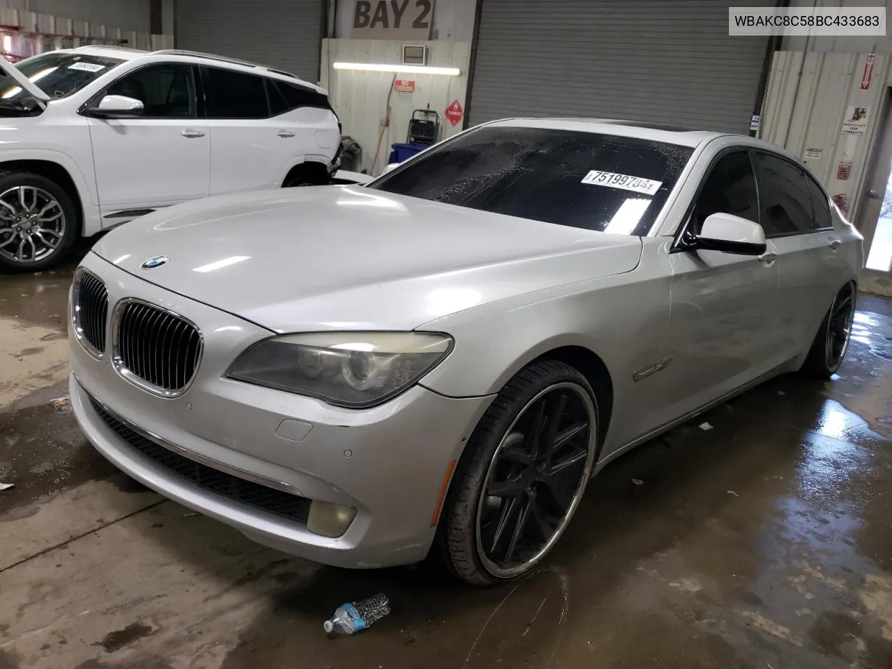 2011 BMW 750 Lxi VIN: WBAKC8C58BC433683 Lot: 75199784