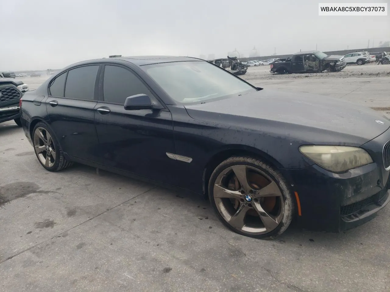 2011 BMW 750 I VIN: WBAKA8C5XBCY37073 Lot: 76238914