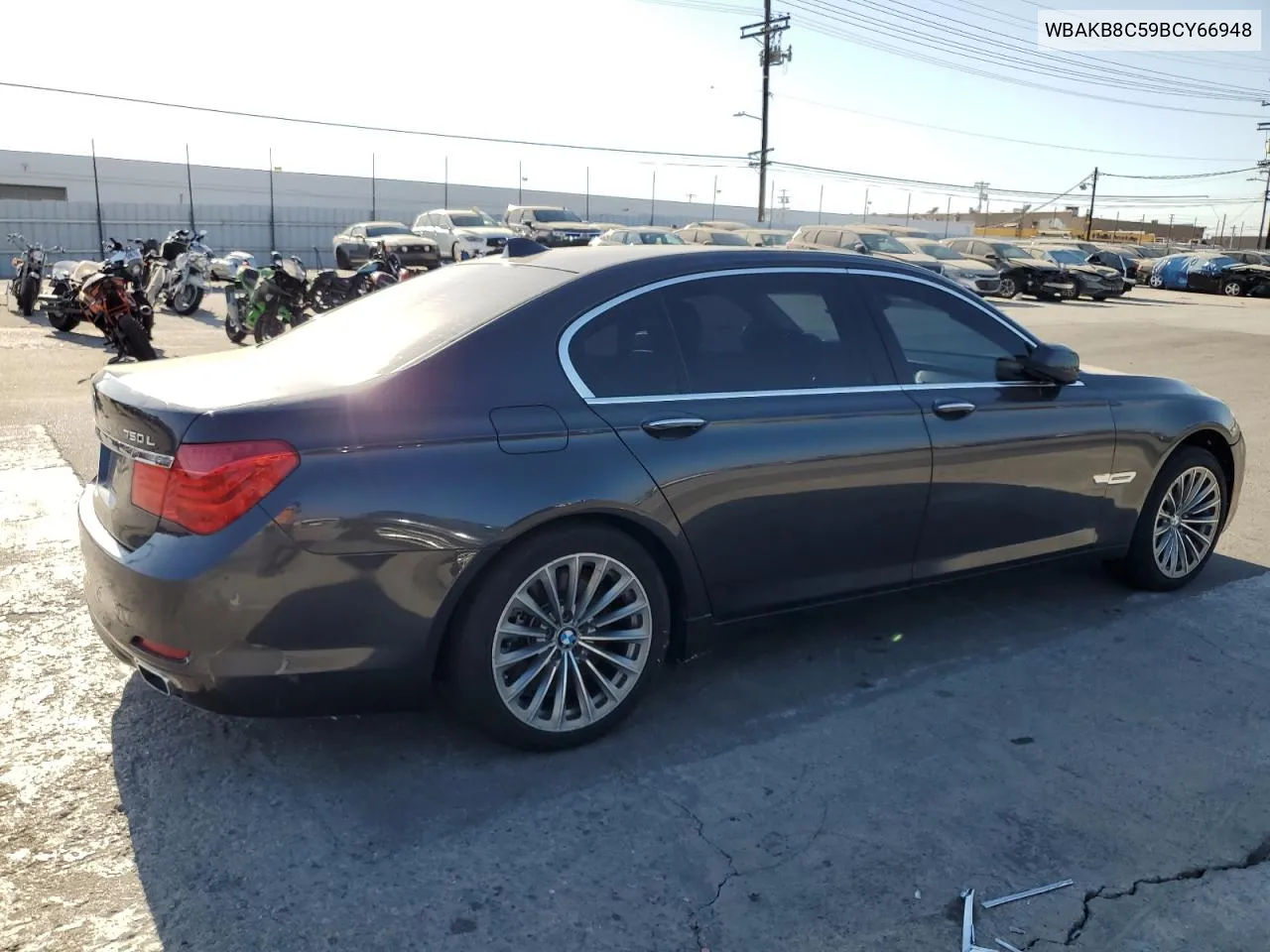 2011 BMW 750 Li VIN: WBAKB8C59BCY66948 Lot: 76837444