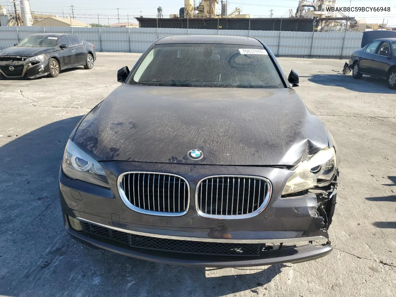 2011 BMW 750 Li VIN: WBAKB8C59BCY66948 Lot: 76837444