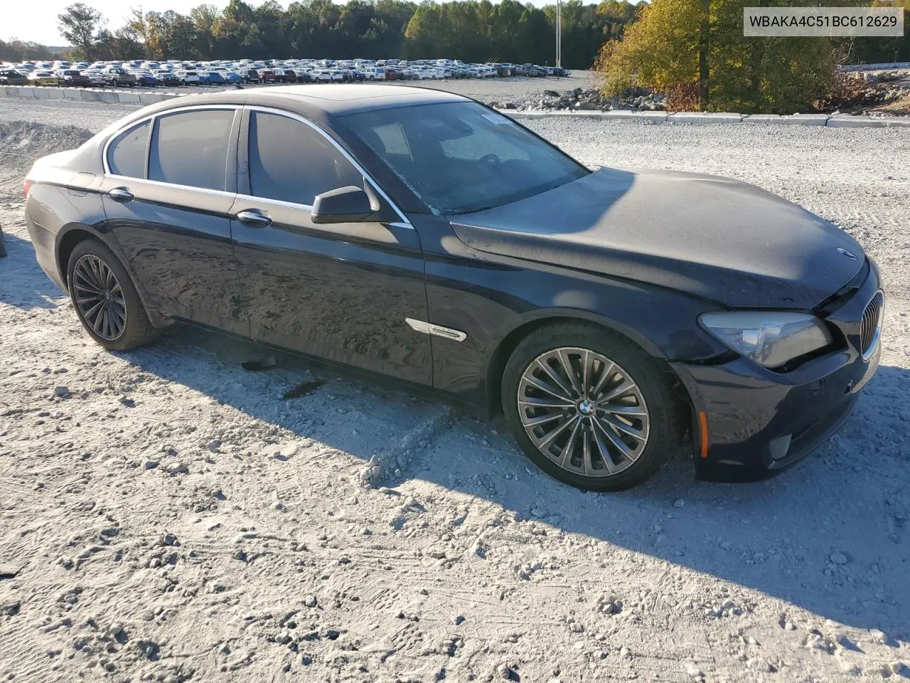 WBAKA4C51BC612629 2011 BMW 740 I