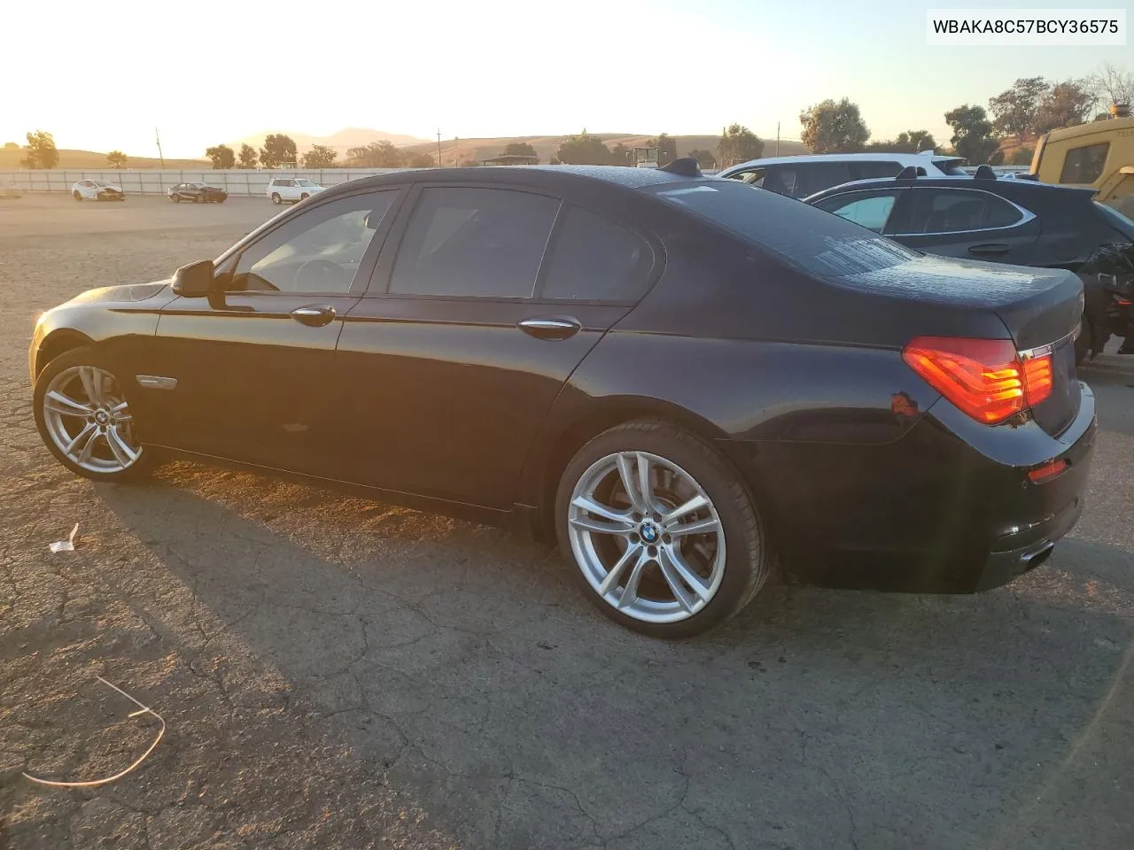 2011 BMW 750 I VIN: WBAKA8C57BCY36575 Lot: 77526024