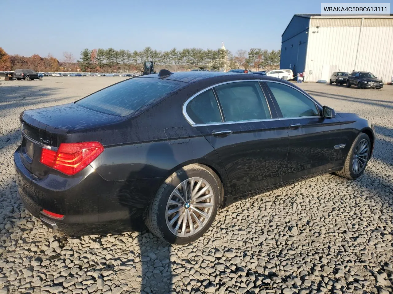 WBAKA4C50BC613111 2011 BMW 740 I