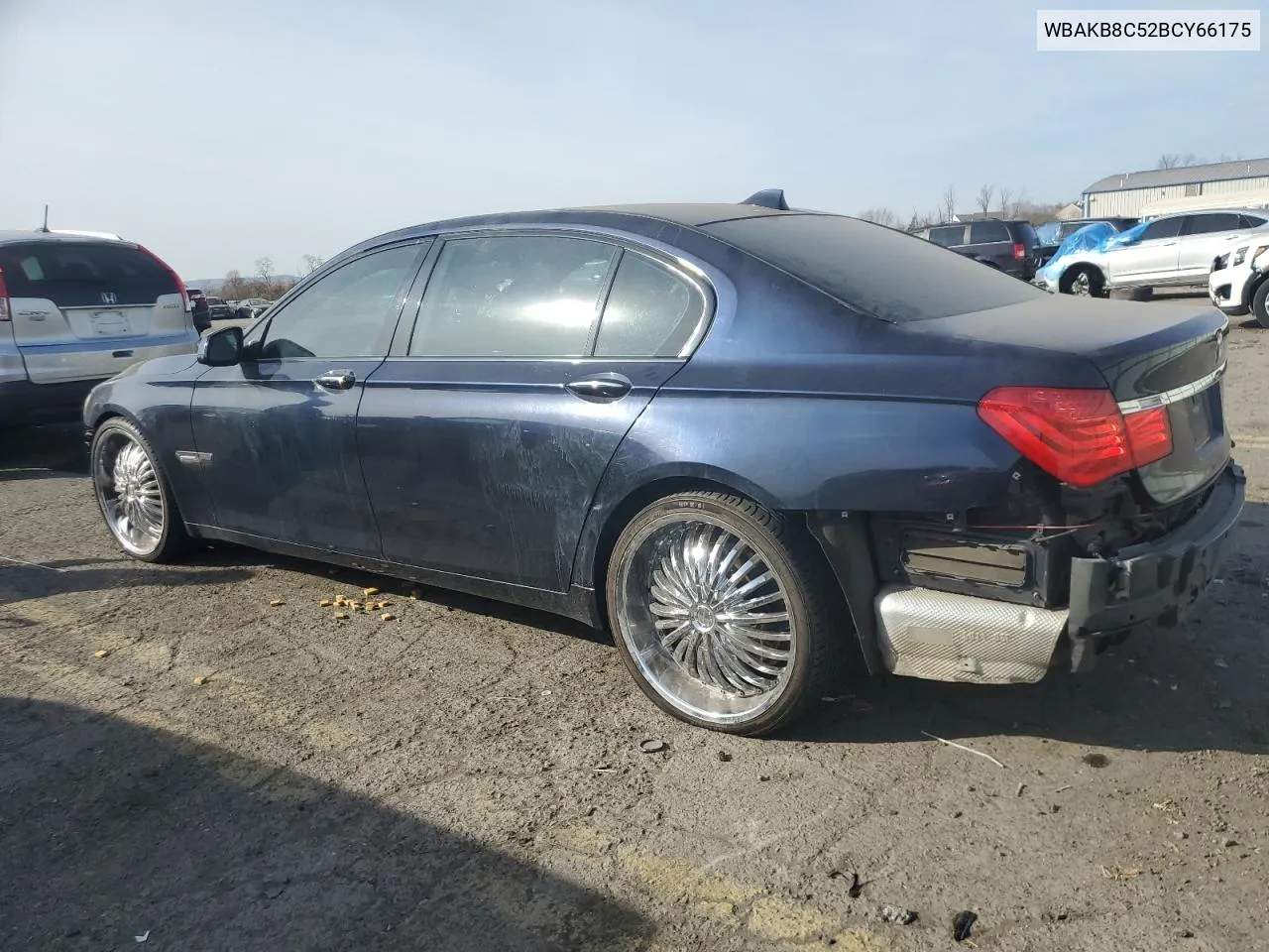 2011 BMW 750 Li VIN: WBAKB8C52BCY66175 Lot: 78697124