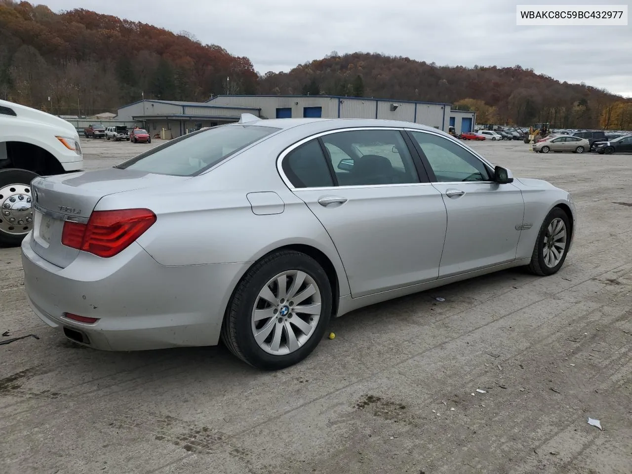 2011 BMW 750 Lxi VIN: WBAKC8C59BC432977 Lot: 78859994