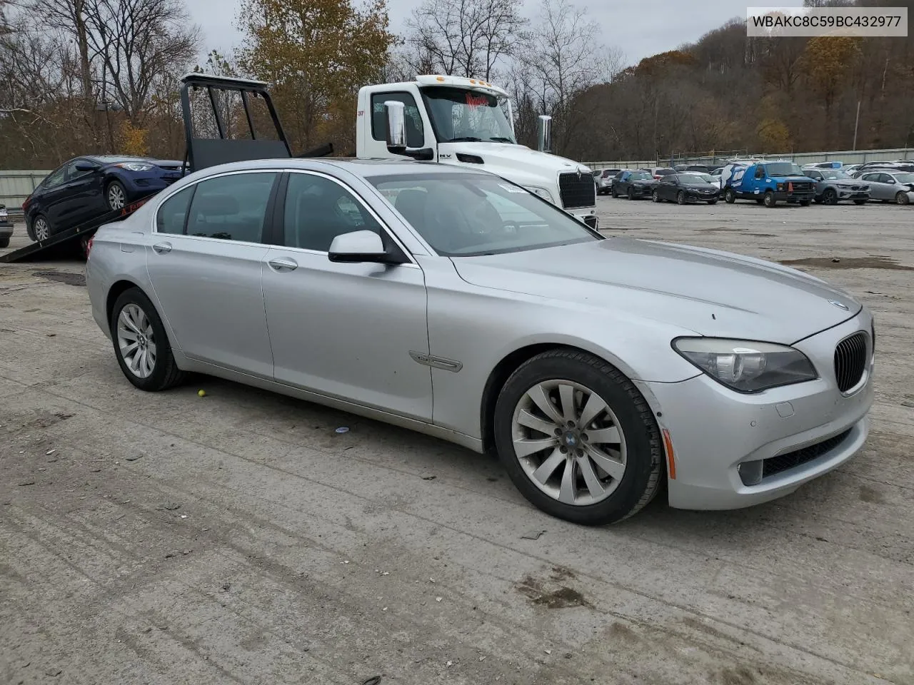 2011 BMW 750 Lxi VIN: WBAKC8C59BC432977 Lot: 78859994