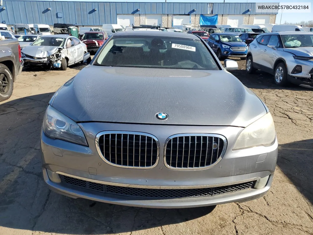 2011 BMW 750 Lxi VIN: WBAKC8C57BC432184 Lot: 79508904