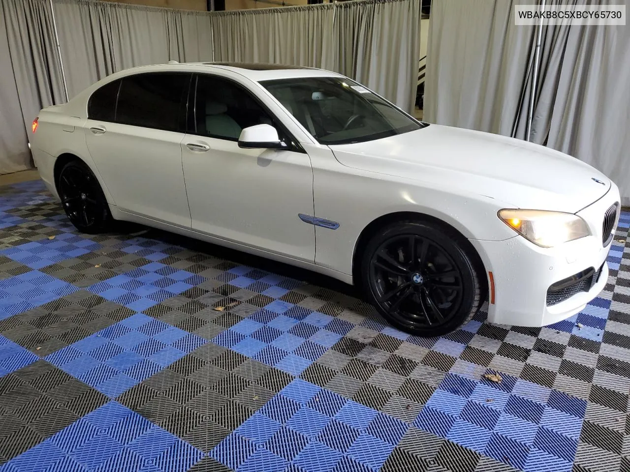 2011 BMW 750 Li VIN: WBAKB8C5XBCY65730 Lot: 80300174