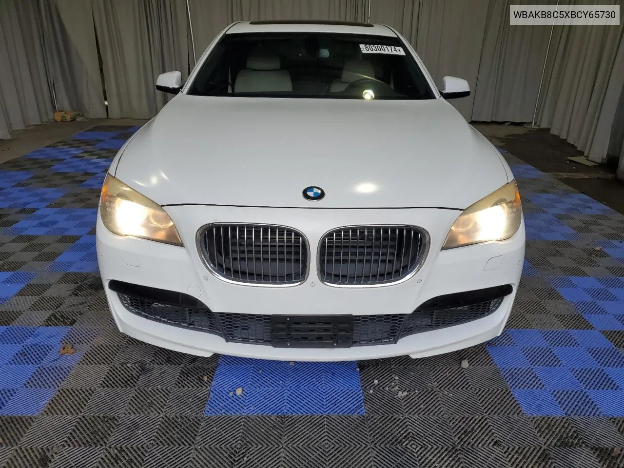 2011 BMW 750 Li VIN: WBAKB8C5XBCY65730 Lot: 80300174