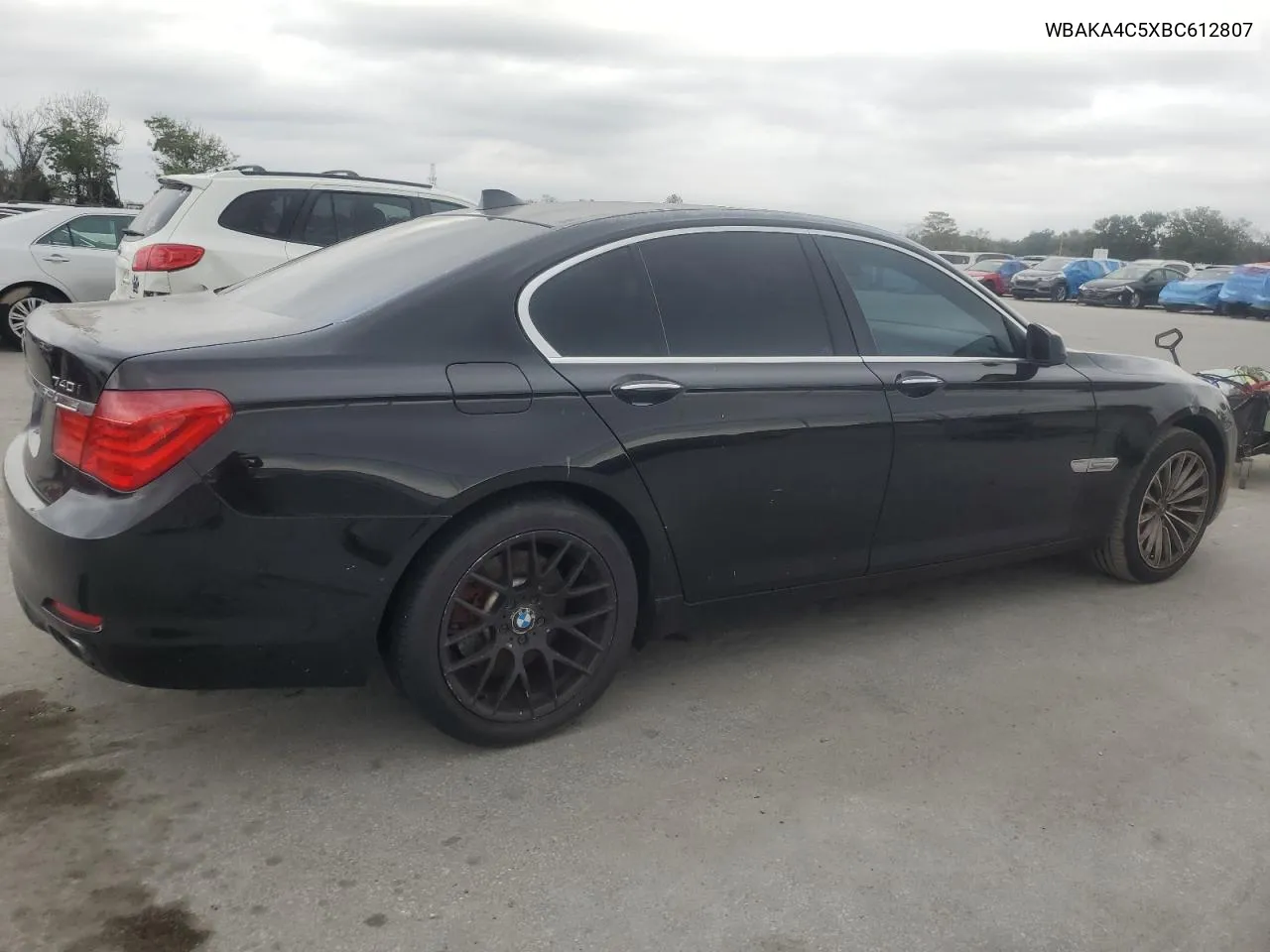 2011 BMW 740 I VIN: WBAKA4C5XBC612807 Lot: 81424114