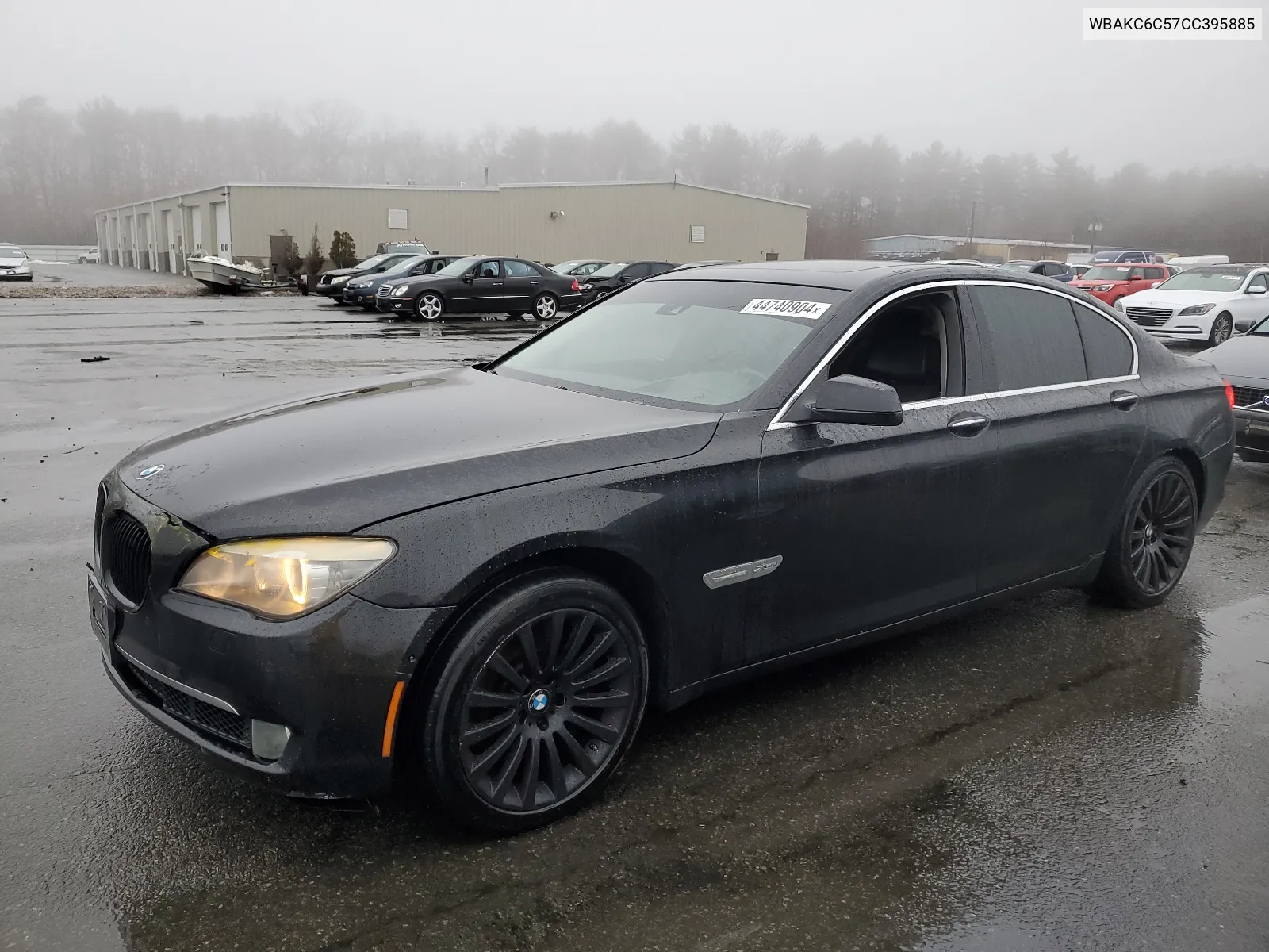 2012 BMW 750 Xi VIN: WBAKC6C57CC395885 Lot: 44740904