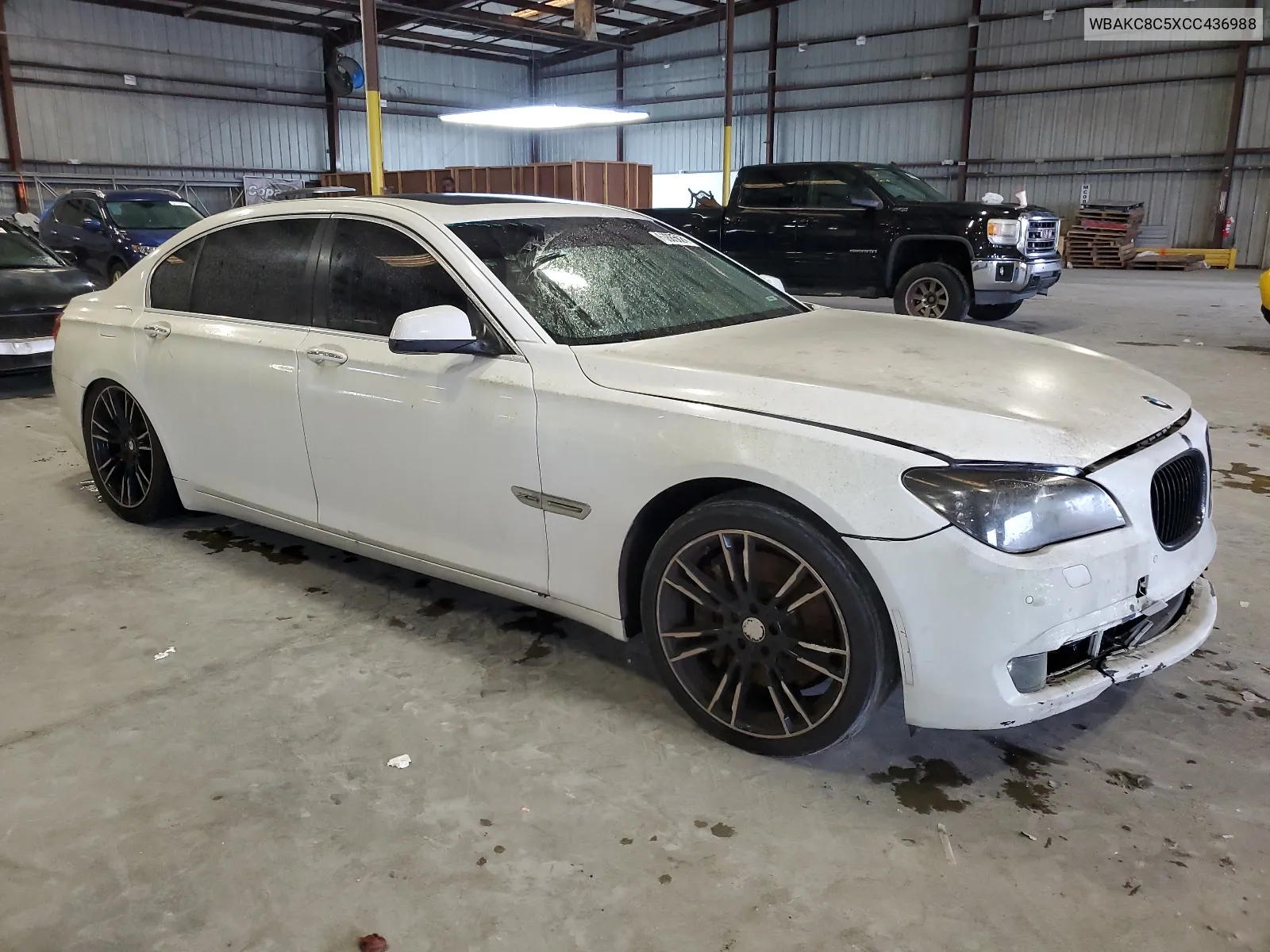 WBAKC8C5XCC436988 2012 BMW 750 Lxi