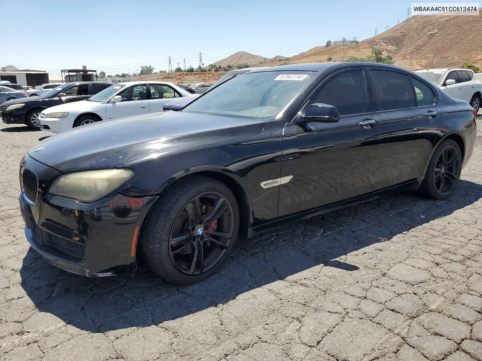 WBAKA4C51CC613474 2012 BMW 740 I